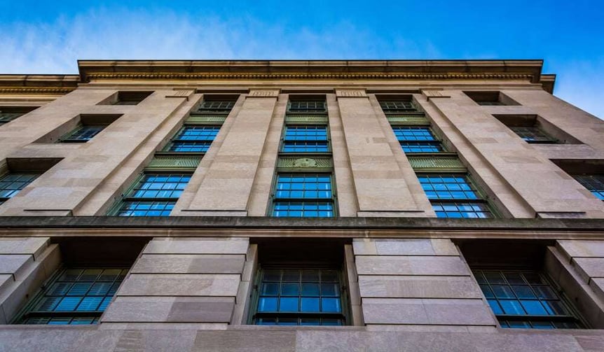 Government building in Washington, DC.-1